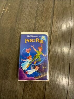 Walt Disney Peter Pan VHS - Blue Cover